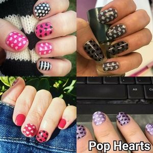 Jamberry Nail Wrap - Pop Heart